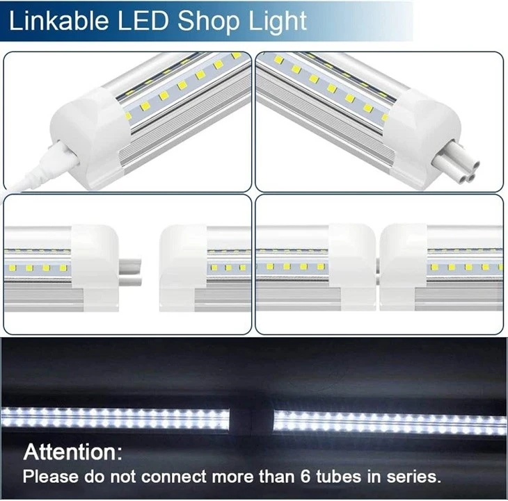 V shape t8 tube light detail2