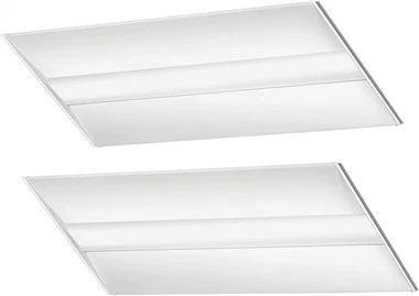 2x4 Led Troffer nrog roj teeb thaub qab
