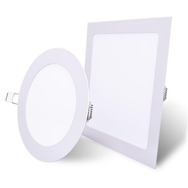 4 nti Led Recessed Teeb pom kev zoo Square