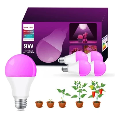 Led Grow Light Rau Sab Hauv Tsev Zaub Paj