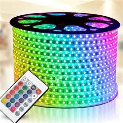 Waterproof RGB LED Sawb Teeb