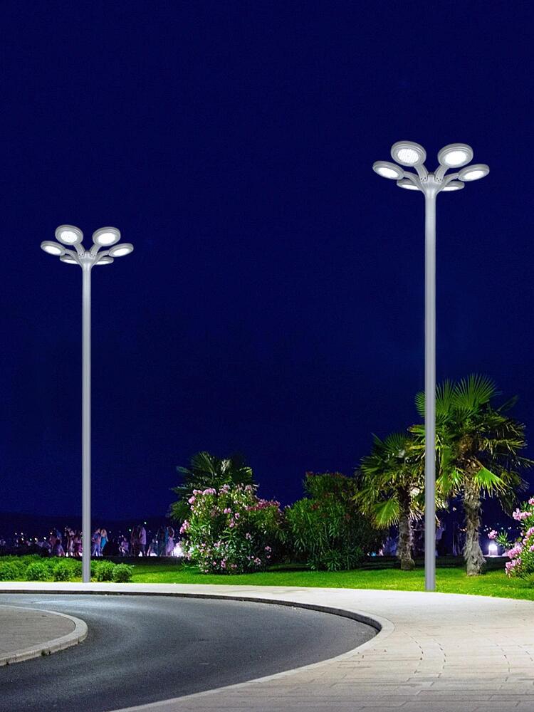 3000K 0.9PF Solar Street Light