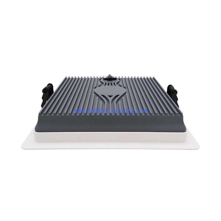 black square recessed downlights