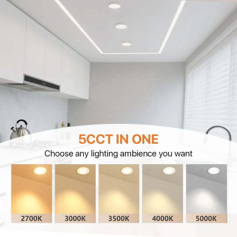 Slim Aluminum LED Downlights Slim Aluminum LED Downlights
