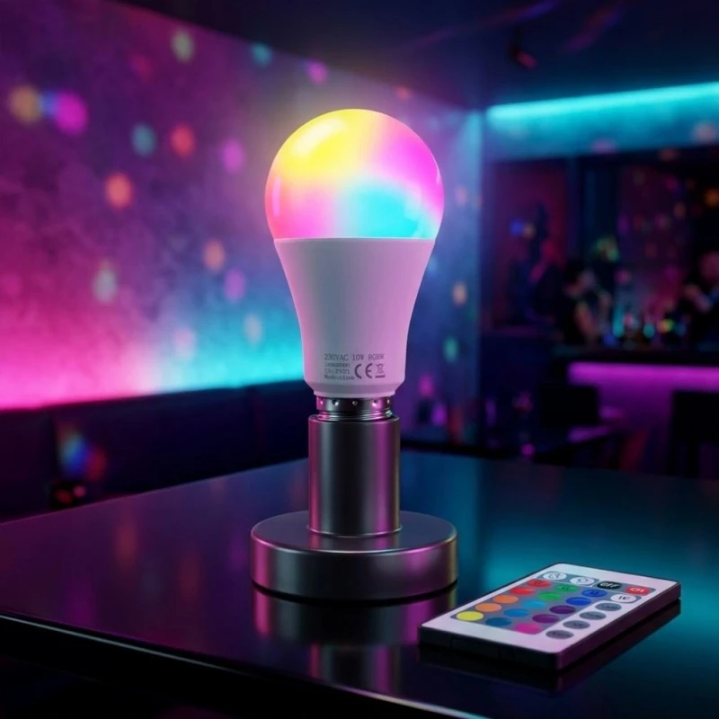 RGBW Dimmable LED Globe Lights RGBW Dimmable LED Globe Lights