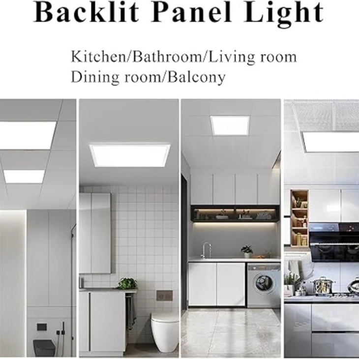 Led Flat Panel Light 100V-277V 7000K