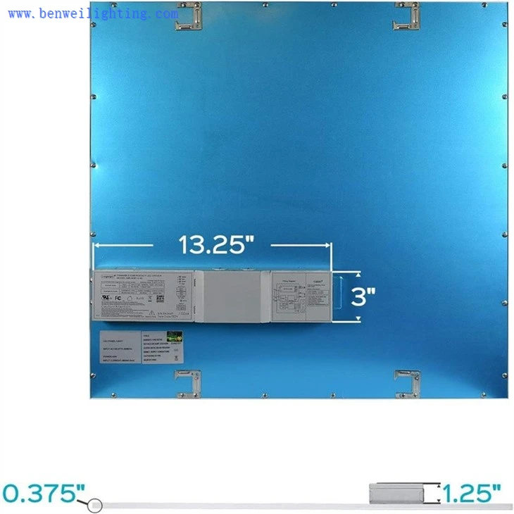 600x600 emergency led panel