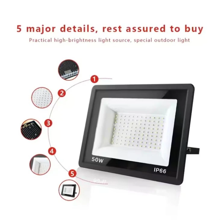 Led Outdoor Flood Light Waterproof Ip66 5700K