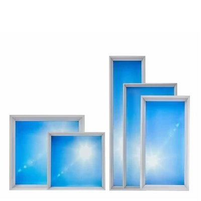LED Blue Ntuj Vaj Huam Sib Luag Teeb